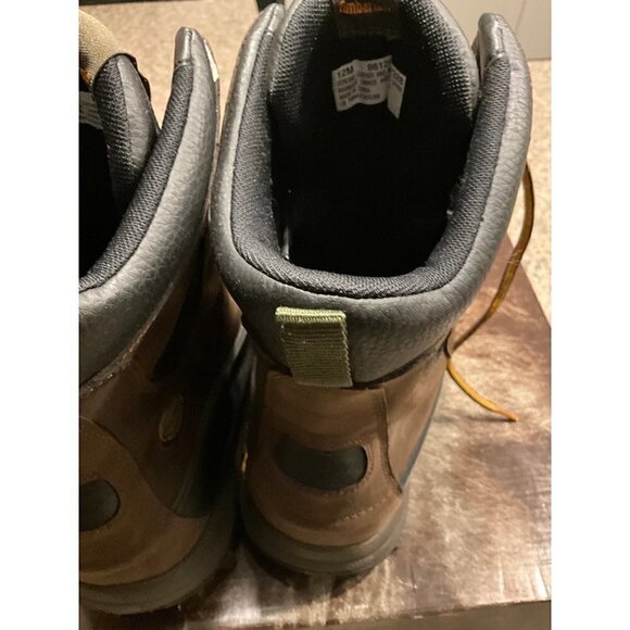 Timberland Men’s Waterproof Brown Boots Size‎ 12 - Picture 7 of 12